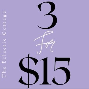 ⭐️ 3/$15 SALE ⭐️ on marked items!